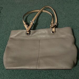 Michael Kors cute grey blueish bag.